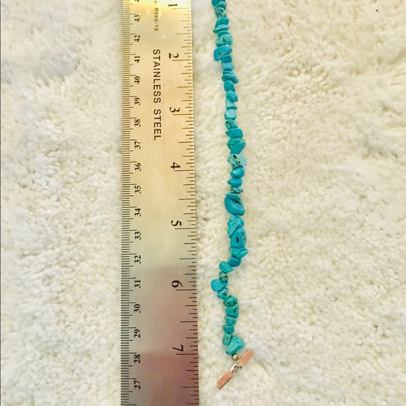 🛍Turquoise colored Stone Stretchy Bracelet - Picture 4 of 4